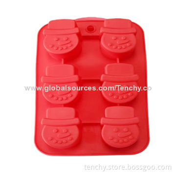 Silicone Cake Molds, Christmas Feature